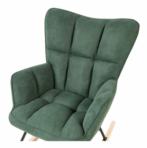Houpací křeslo Oulia (zelená)