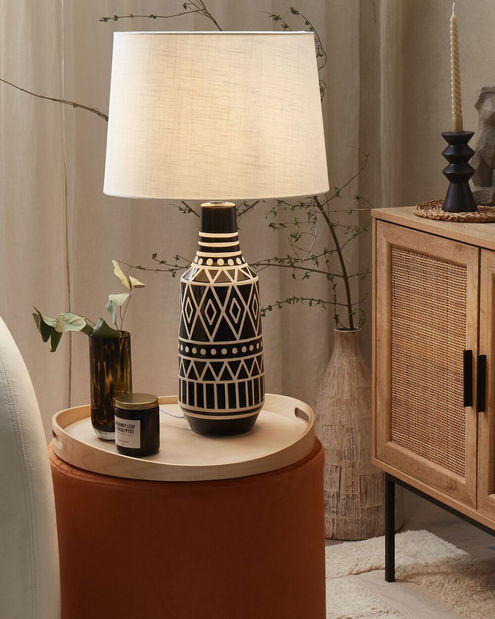 Stolní lampa Smyth (černá)