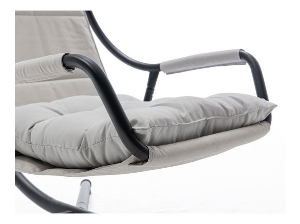 Závěsné křeslo Slayer (antracit + bělošedá)