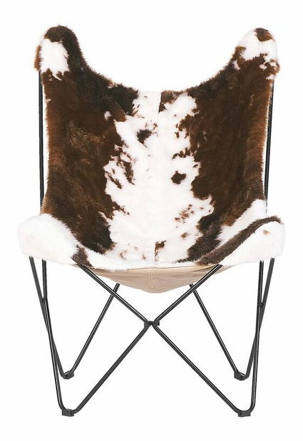 Křeslo NUIRO (hnědá)