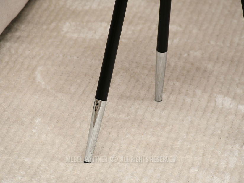 Konferenční stolek Cheops S (černá + chromová)