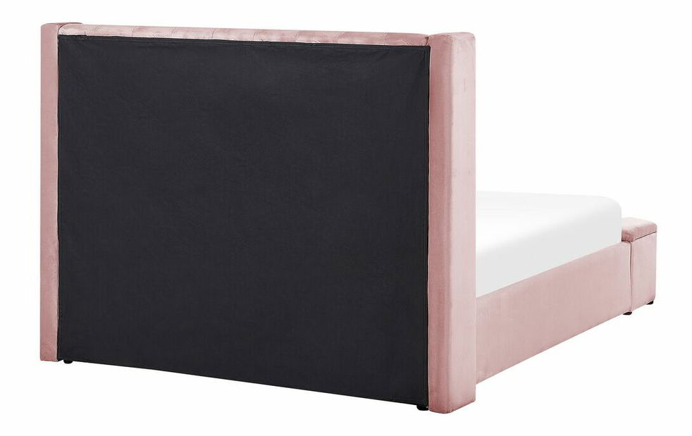 Manželská postel 140 cm Noya (růžová)