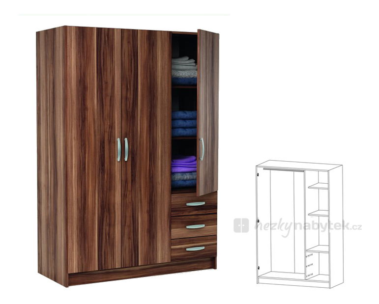 Šatní skříň Toll 465924
