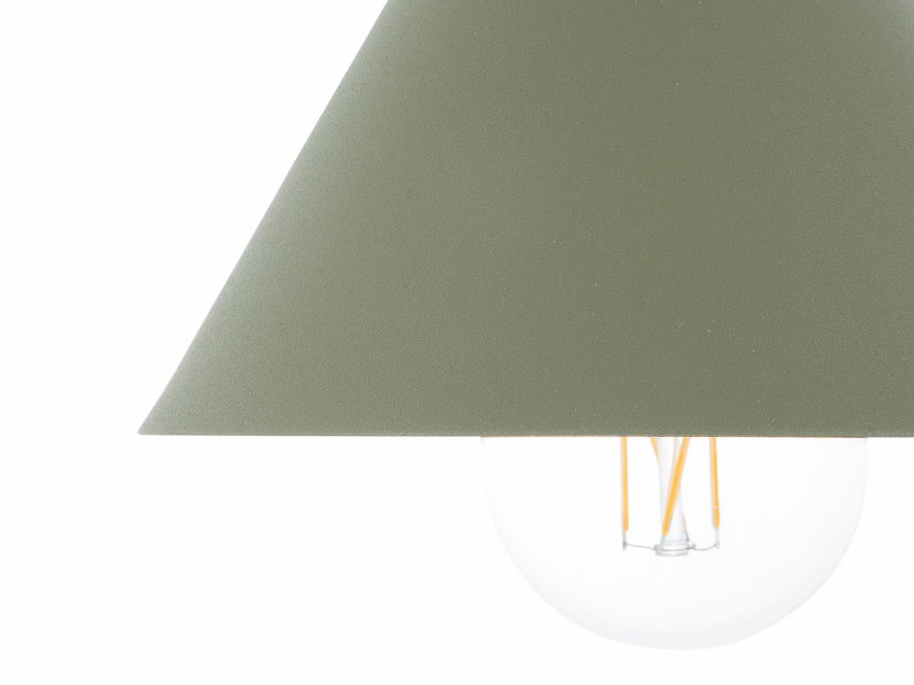 Závěsná lampa Agron (olivově zelená)