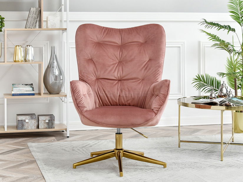 Křeslo Meryl (zlato)