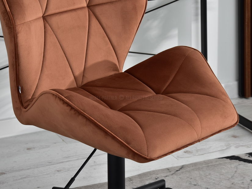 Křeslo Velma M (měděná + černá)