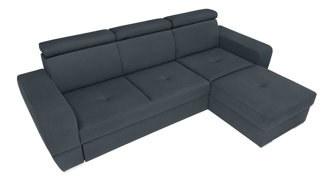 Rohová sedací souprava BRW Paola II 2F (modrá) (P)