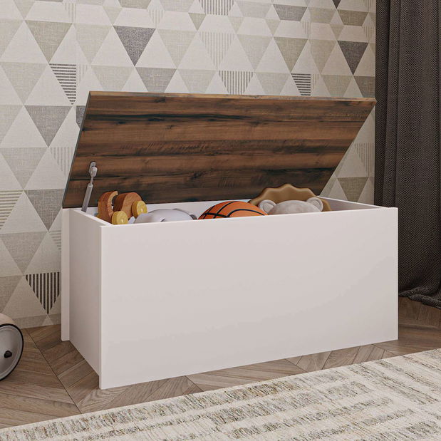 Truhlice Florintica (bílá + ořech)