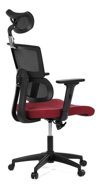 Kancelářské křeslo Kurosadas (bordó + černá)