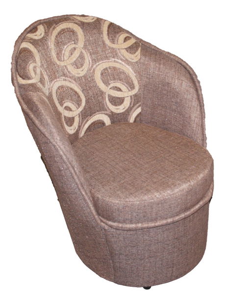 Křeslo Tulipan hnědá