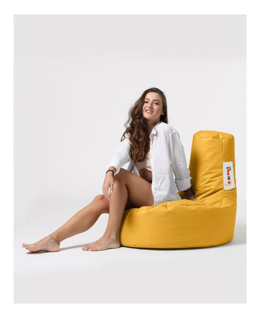 Sedací pytel Lerna (žlutá)