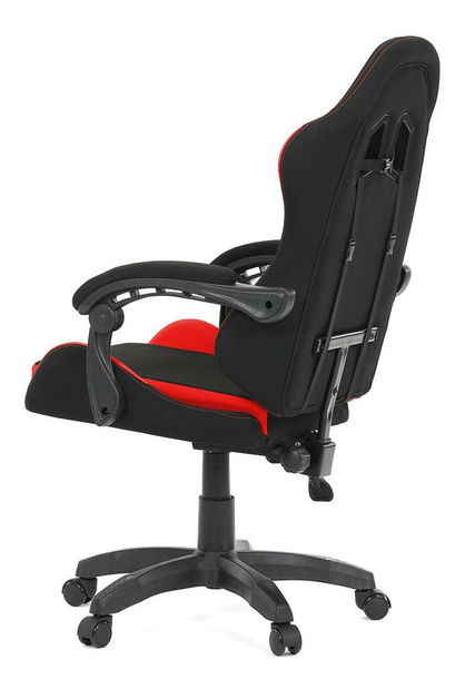 Herní křeslo Kvantirasa (černá + červená)