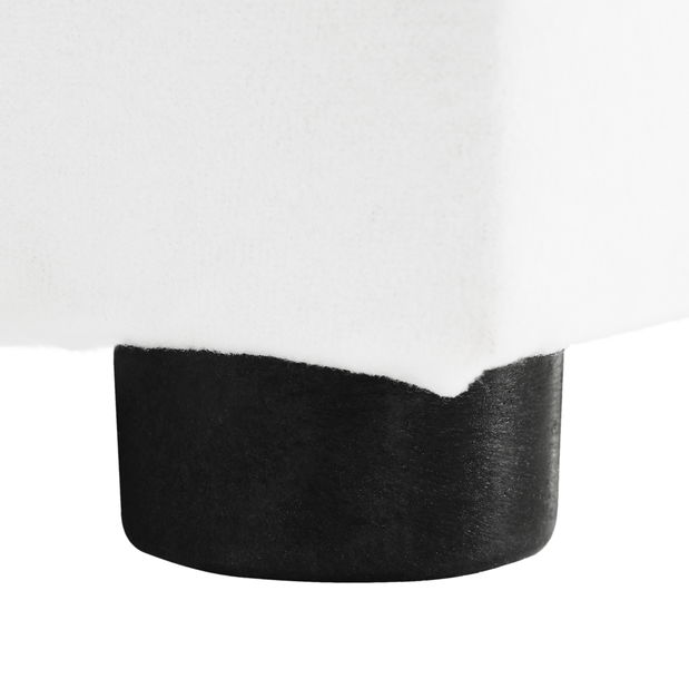 Rohová sedací souprava Daisy (P) (bílá + šedá)