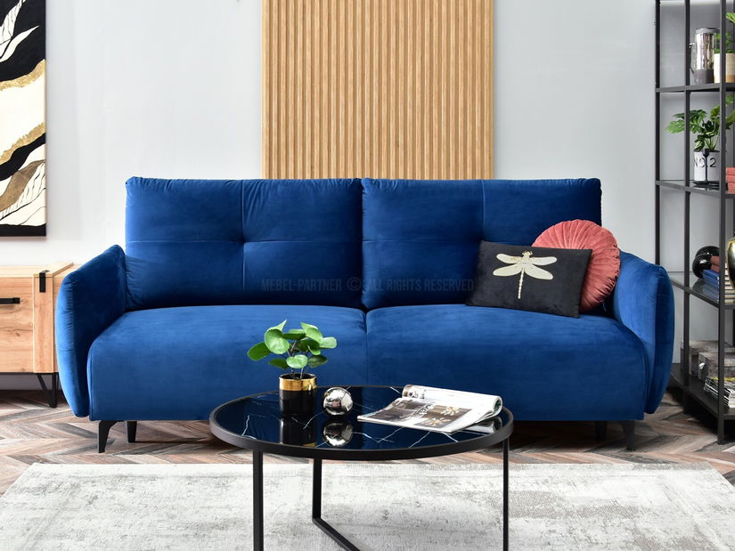 Pohovka dvousedačka Lasciare (černá)