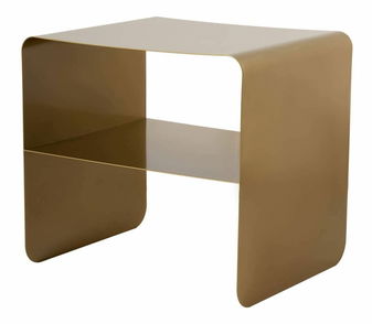 Příruční stolek Sintuanta B (zlatá)