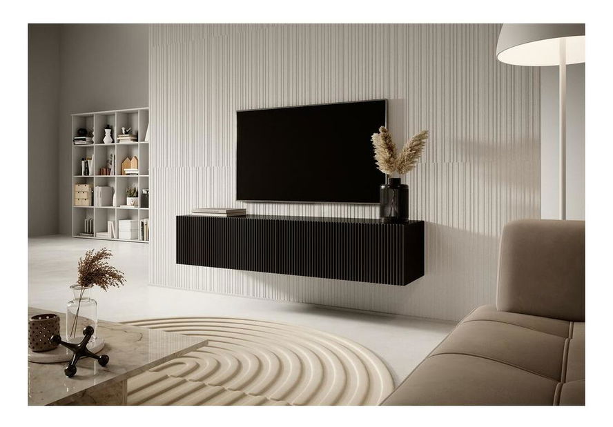 TV skříňka/stolek Vertigo 140 (černá)