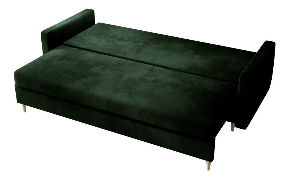 Pohovka dvousedačka Aura (tmavě zelená)