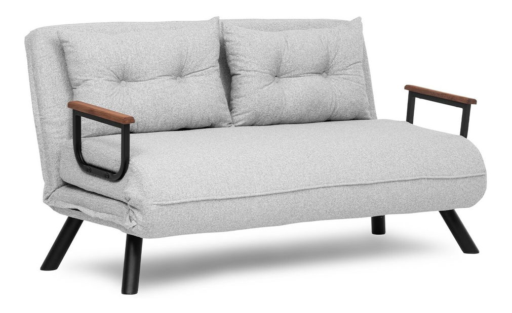 Pohovka futon Sandy (Šedá)