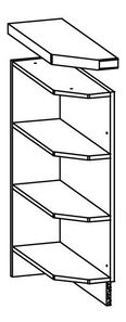 Dolní kuchyňský regál, rohový Modesta MD11 D20 NZ