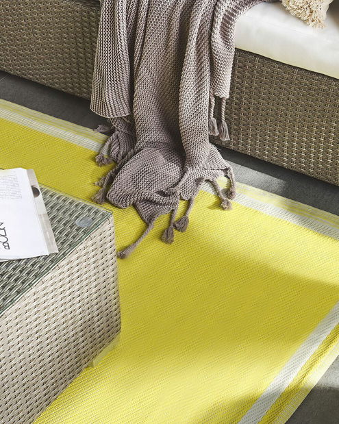Koberec 120x180 cm EWATTA (žlutá)
