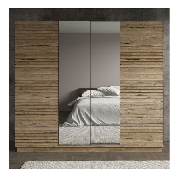 Šatní skříň Franc 79 (ořech)