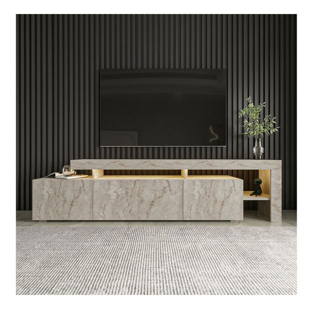 TV stolek/skříňka Belize (travertin)