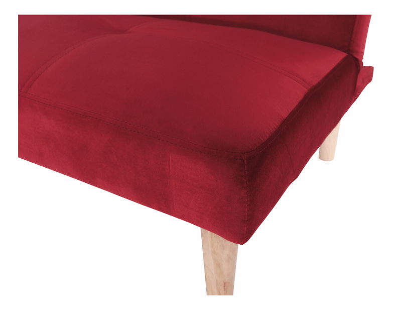 Rozkládací pohovka Adil (bordová)