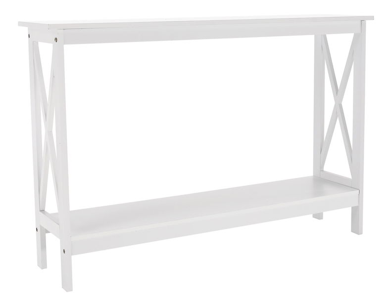 Konzolový stolek Agnes (bílá)