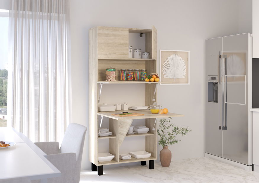 PC stolek Home (dub sonoma)