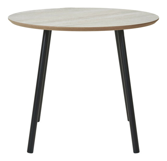 Konferenční stolek Alast 1 (černá + béžová)