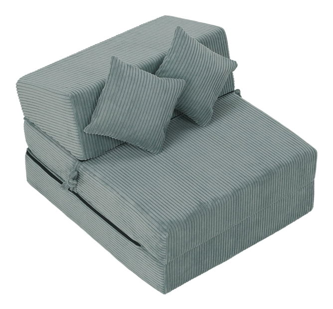 Rozkládací křeslo Plantearan (mentol)