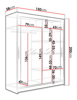 Skříň Primrose XI (sonoma)