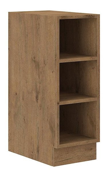 Spodní kuchyňská skříňka s policemi Bronte 30 D OTW BB (dub lancelot)