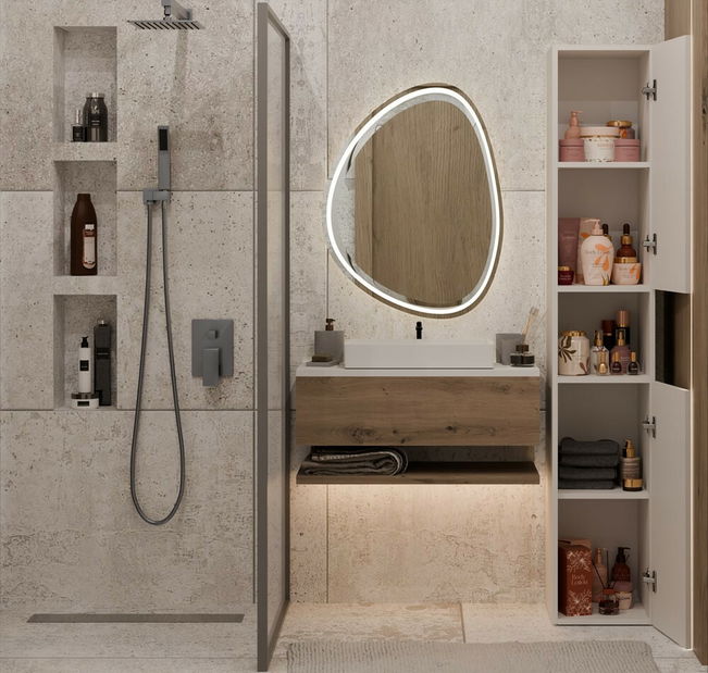 Koupelnová skříňka Neltossa 9 (kašmír)