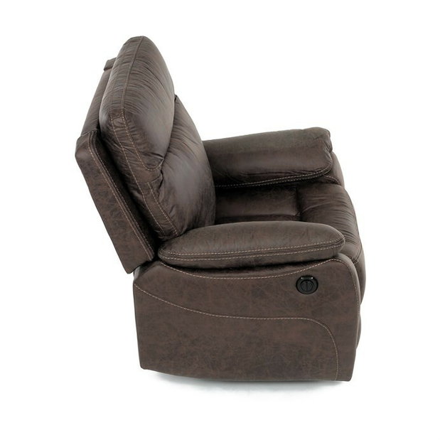 Relaxační křeslo Tělem (hnědá)