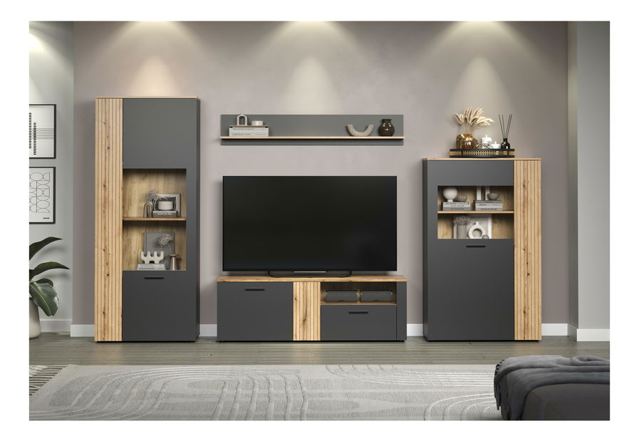 Komoda Esferas 2 (grafit + dub evoke)