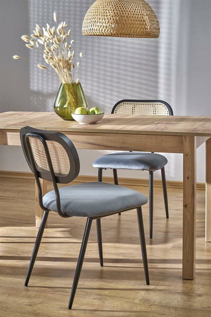 Rozkládací jídelní stůl 118-158 cm118-158 cm Mauric (dub craft) (pro 4 6 osob) (pro 4 6 osob)