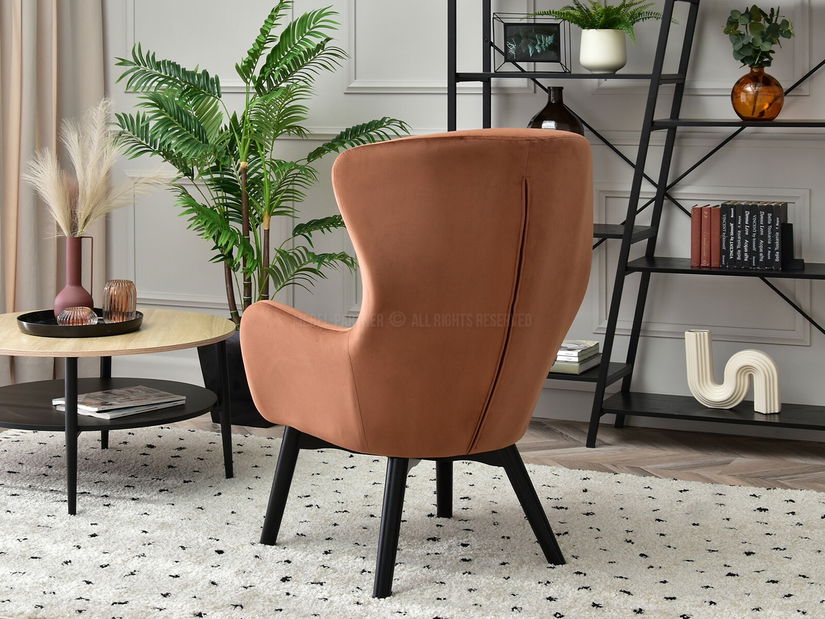 Křeslo Léto (měděná + černá)