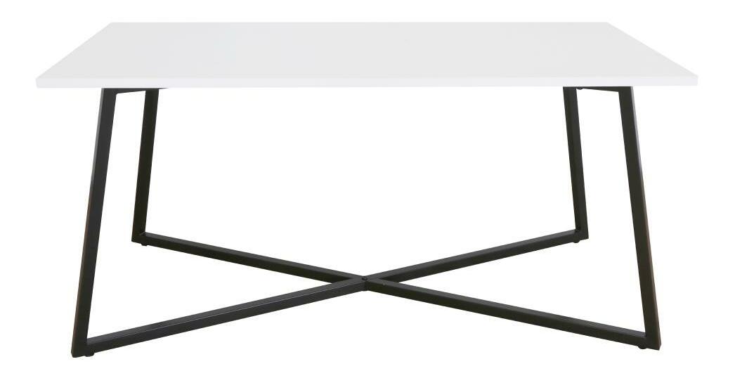Konferenční stolek Bertu (bílá + černá)