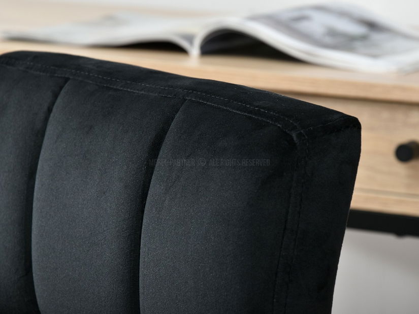 Židle Elita (černá + chromová)