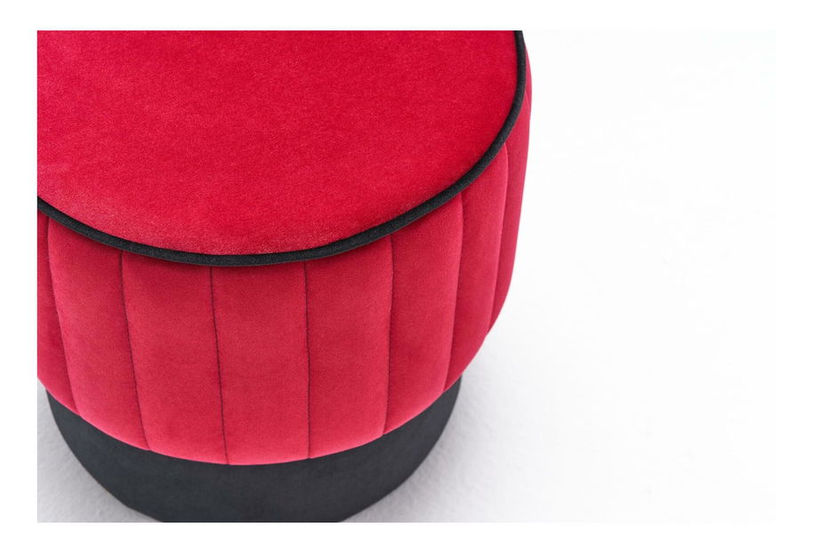 Taburetka Dolphie (červená + černá)