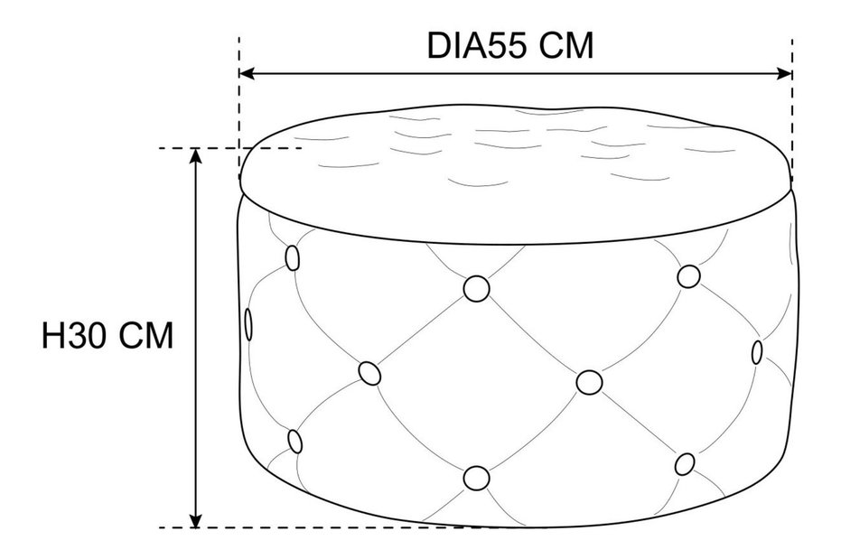 Stolička Analizados (černá)