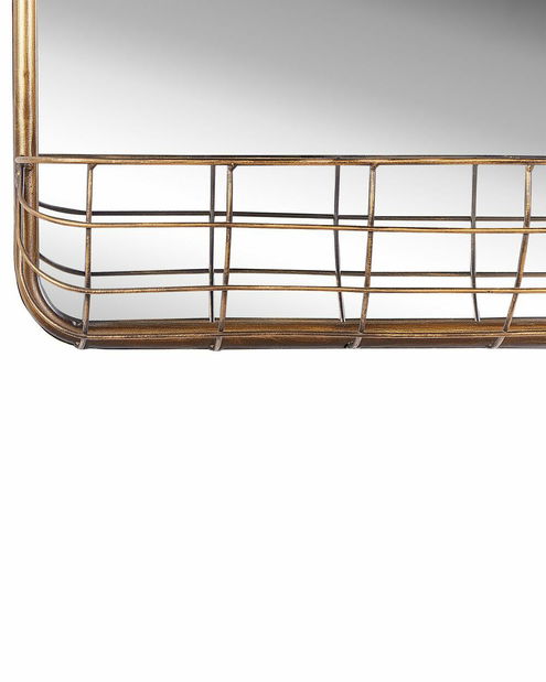 Nástěnné zrcadlo Macza (zlatá)