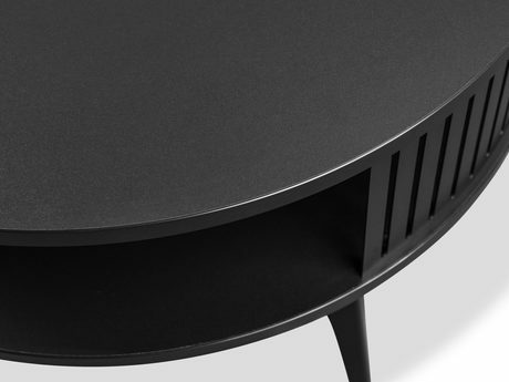 Konferenční stolek Mezanoa (černá + dub craft zlatý) *bazar