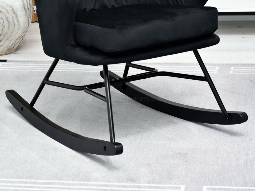 Křeslo Lusil (černá)