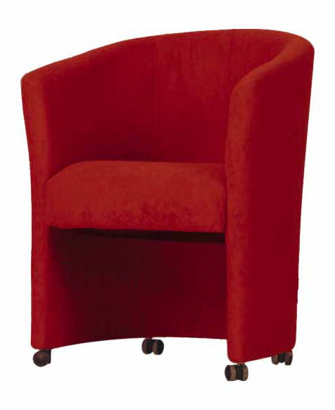 Křeslo Eliza červená