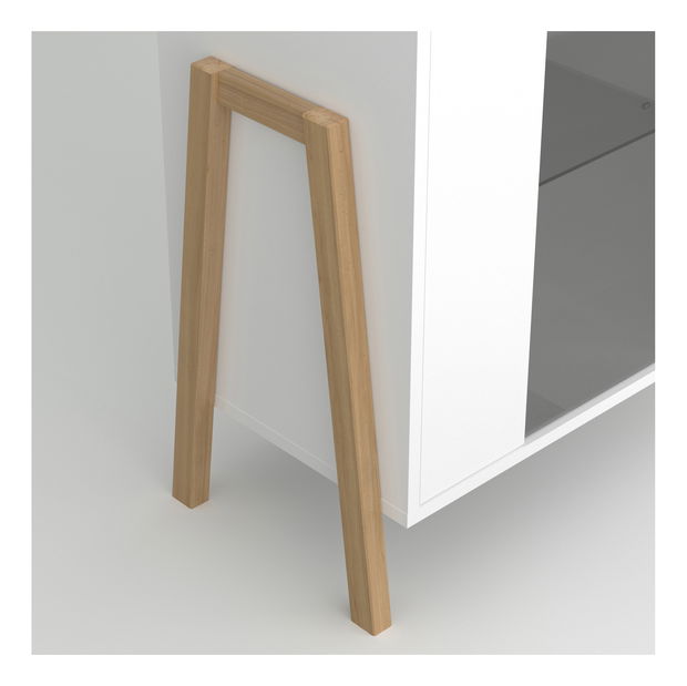 Vitrína Berry (bílá)