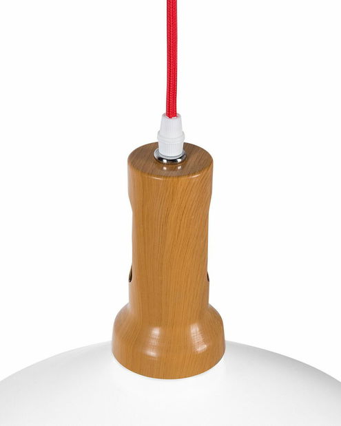 Závěsná lampa Seoul (bílo-zlatá)