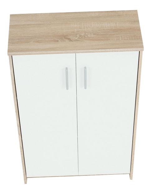 Skříňka Hansa 2 NEW 13 JH112 (dub sonoma + bílá)