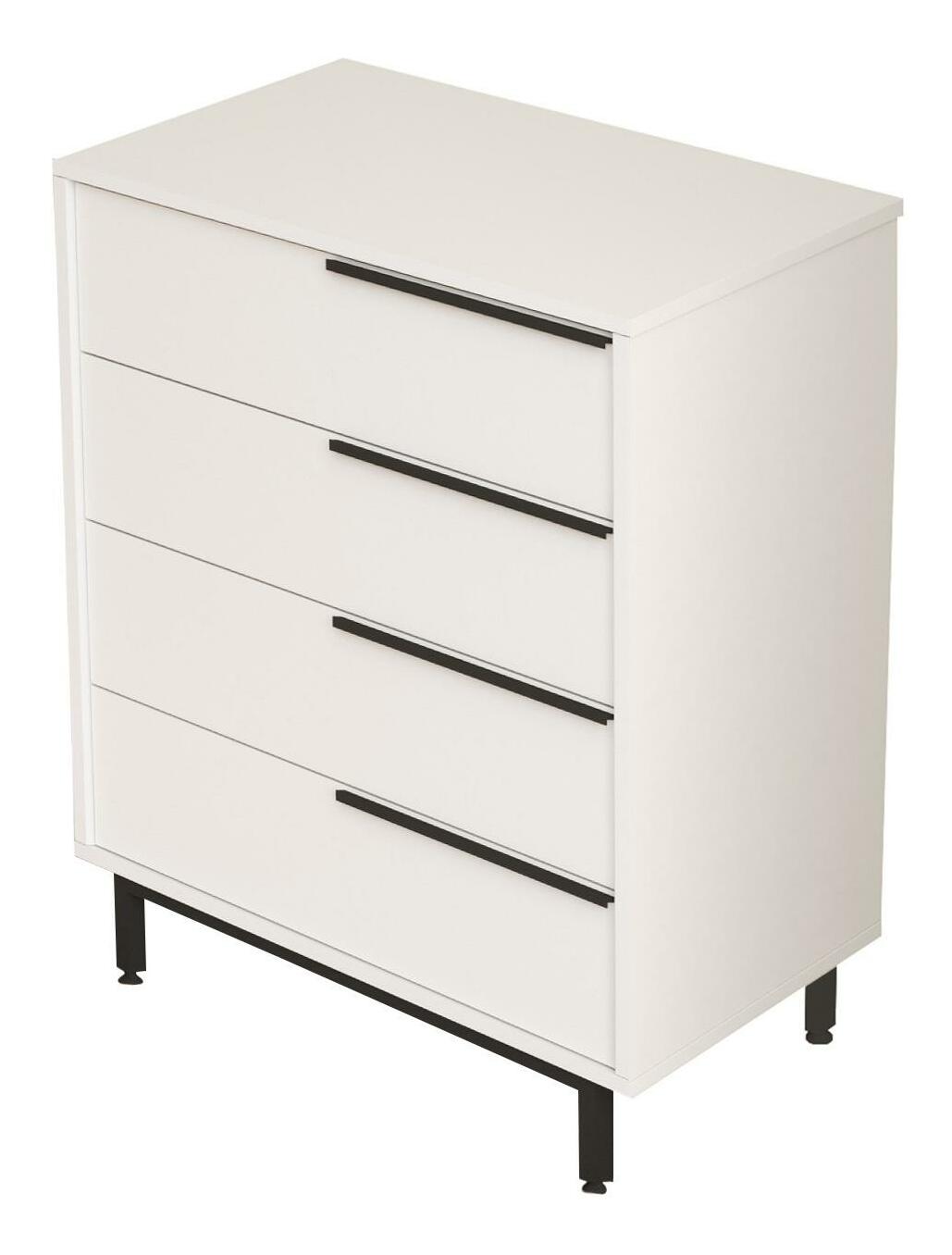 Komoda Otto 17 (bílá + černá)